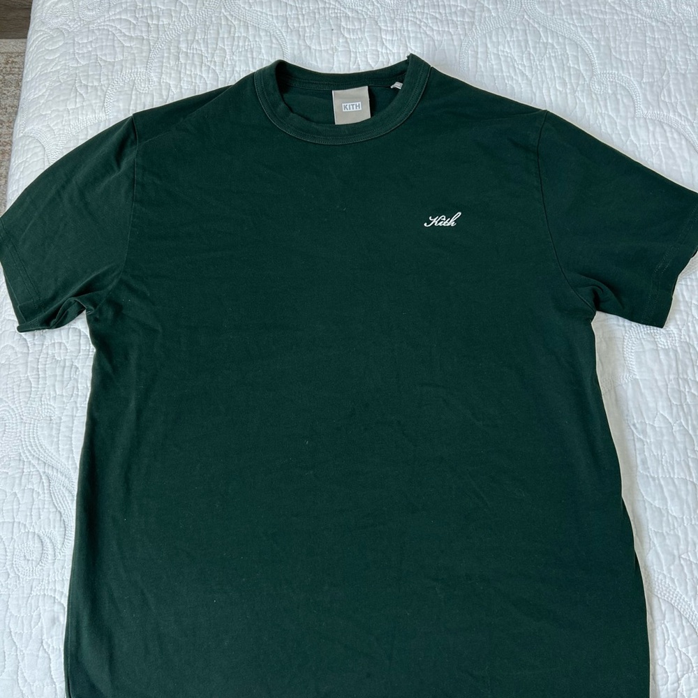 Kith Forest Green Short Sleeve Tee
